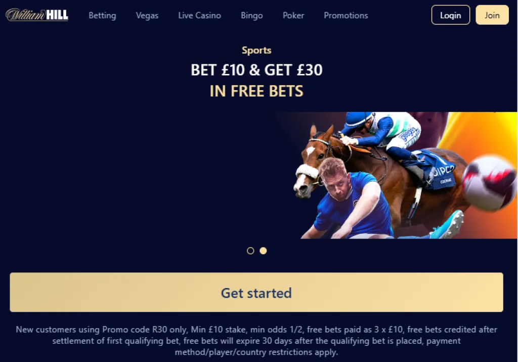 William hill football betting