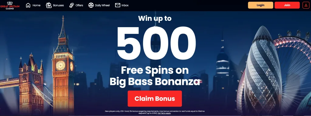 Great Britain Casino screenshot