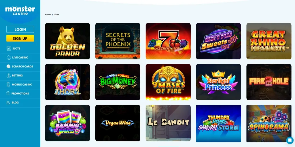 Monster Casino screenshot