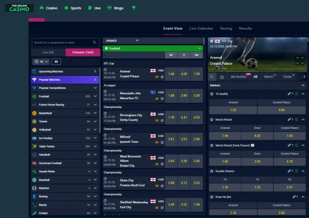 The Online Casino screenshot 3