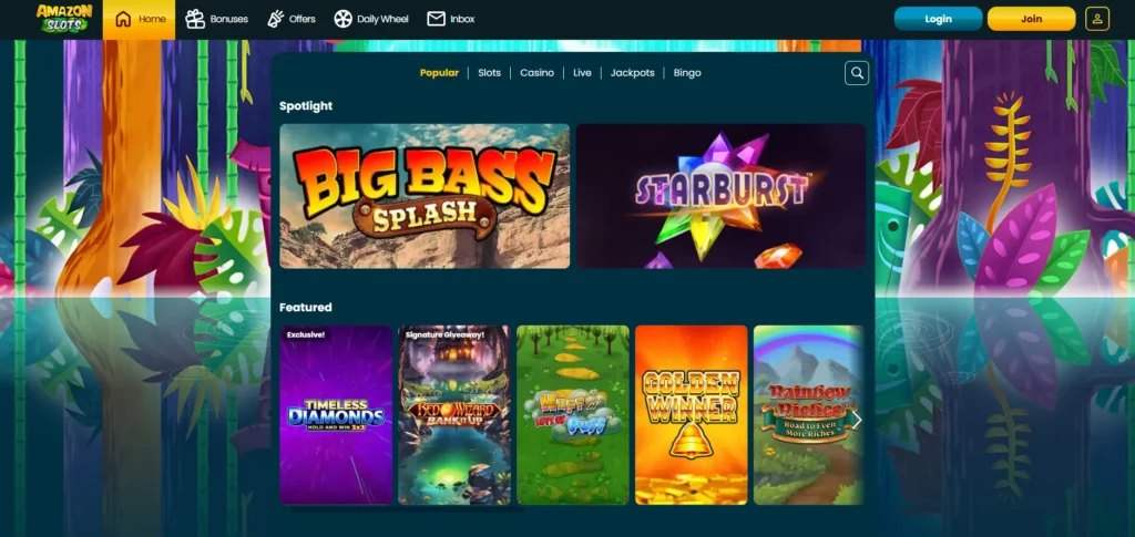 Amazon Slots screenshot