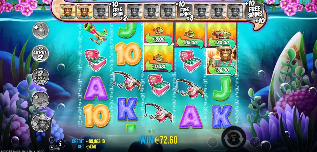 Bigger Bass Splash screenshot 3