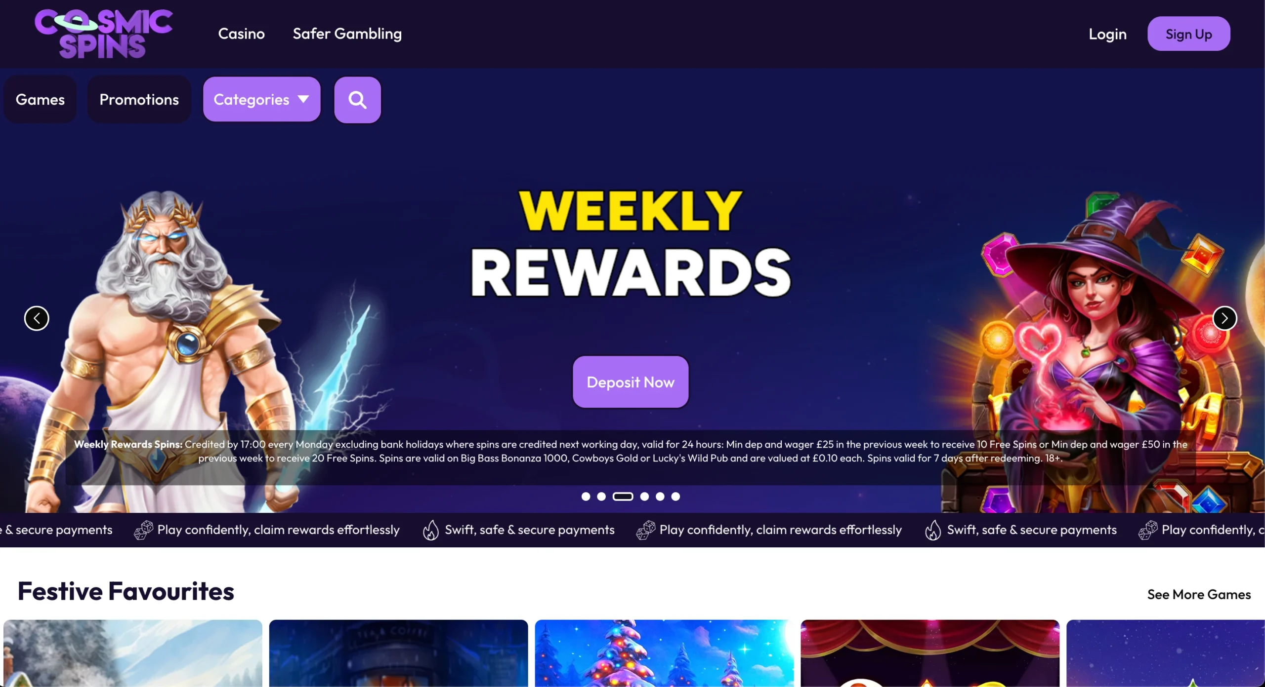 Cosmic Spins screenshot