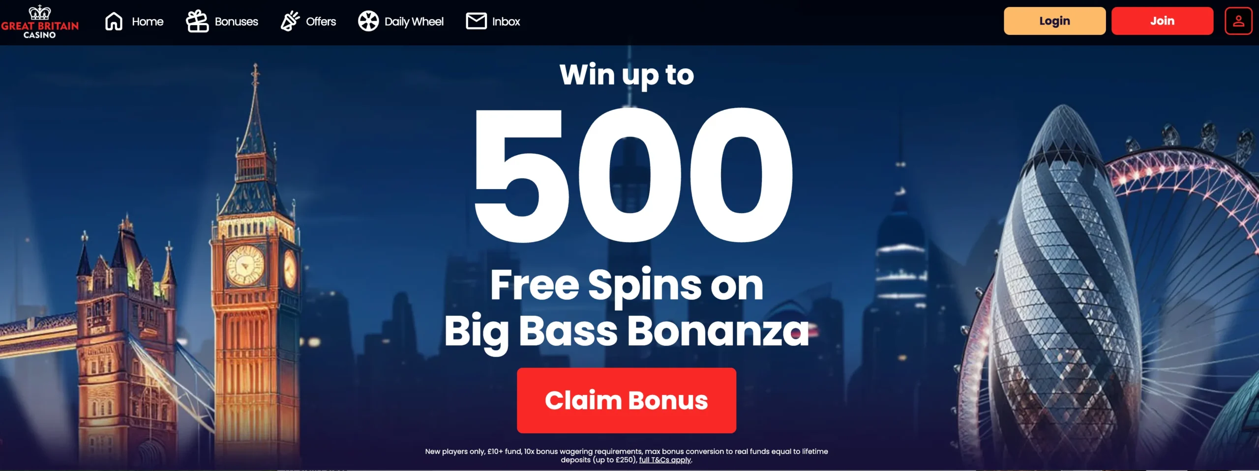 Great Britain Casino screenshot