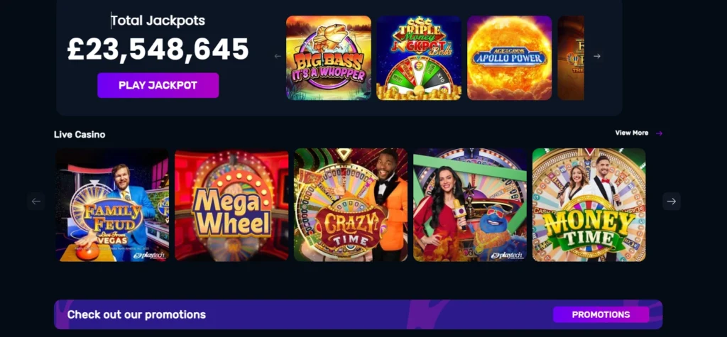Luna Casino screenshot