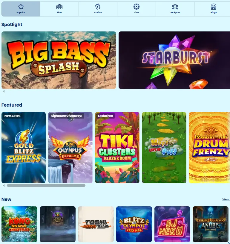 Online Casino London screenshot