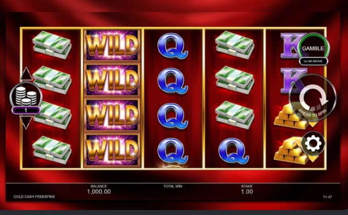 Gold Cash Free Spins
