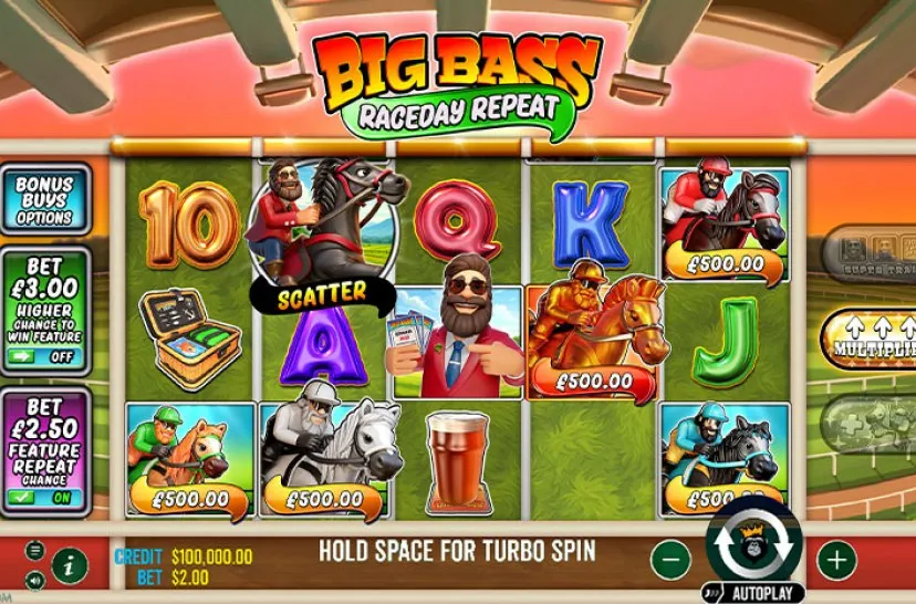 Big Bass Raceday Repeat