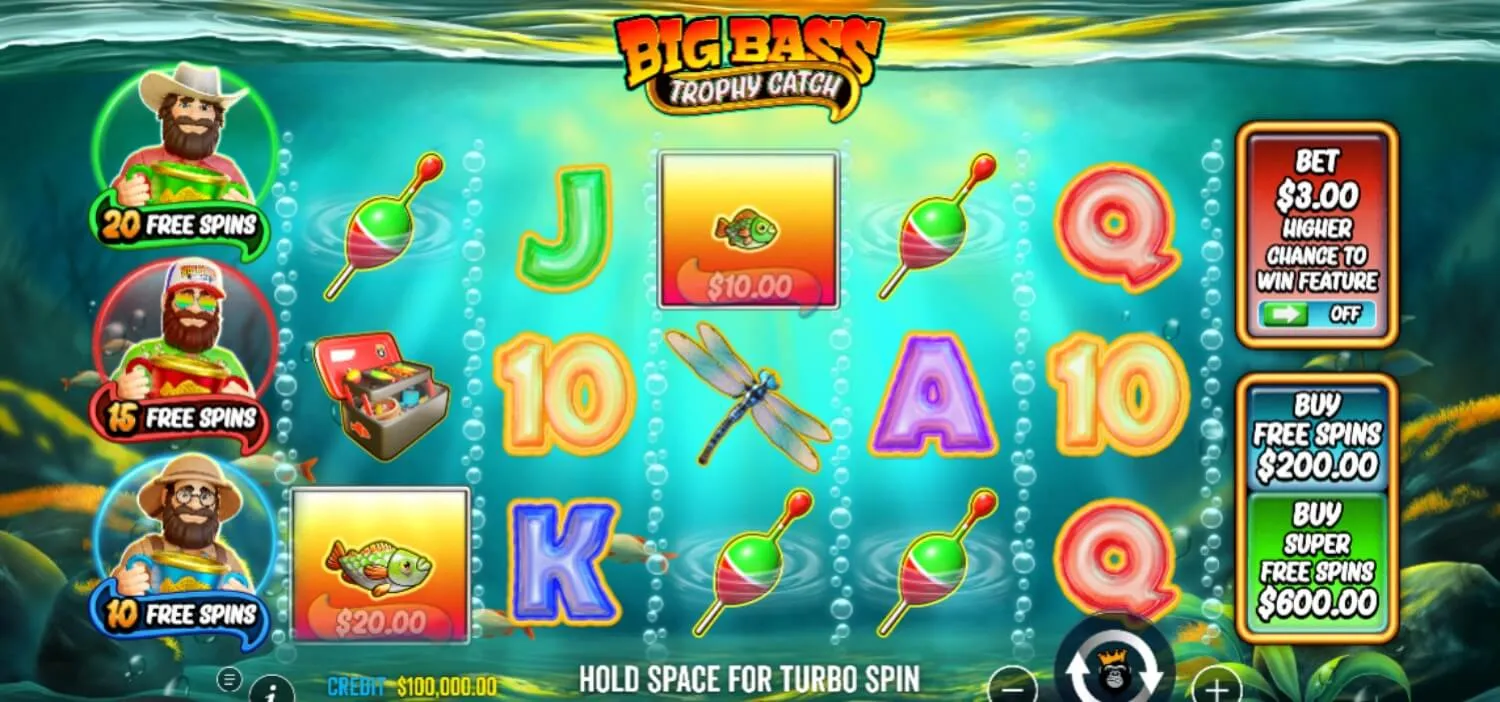 Big Bass Trophy Catch