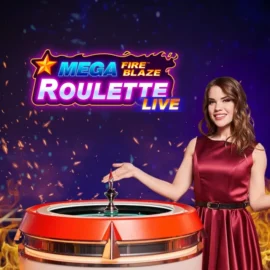 Mega Fire Blaze Roulette Live