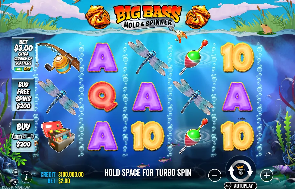 Big Bass Hold & Spinner