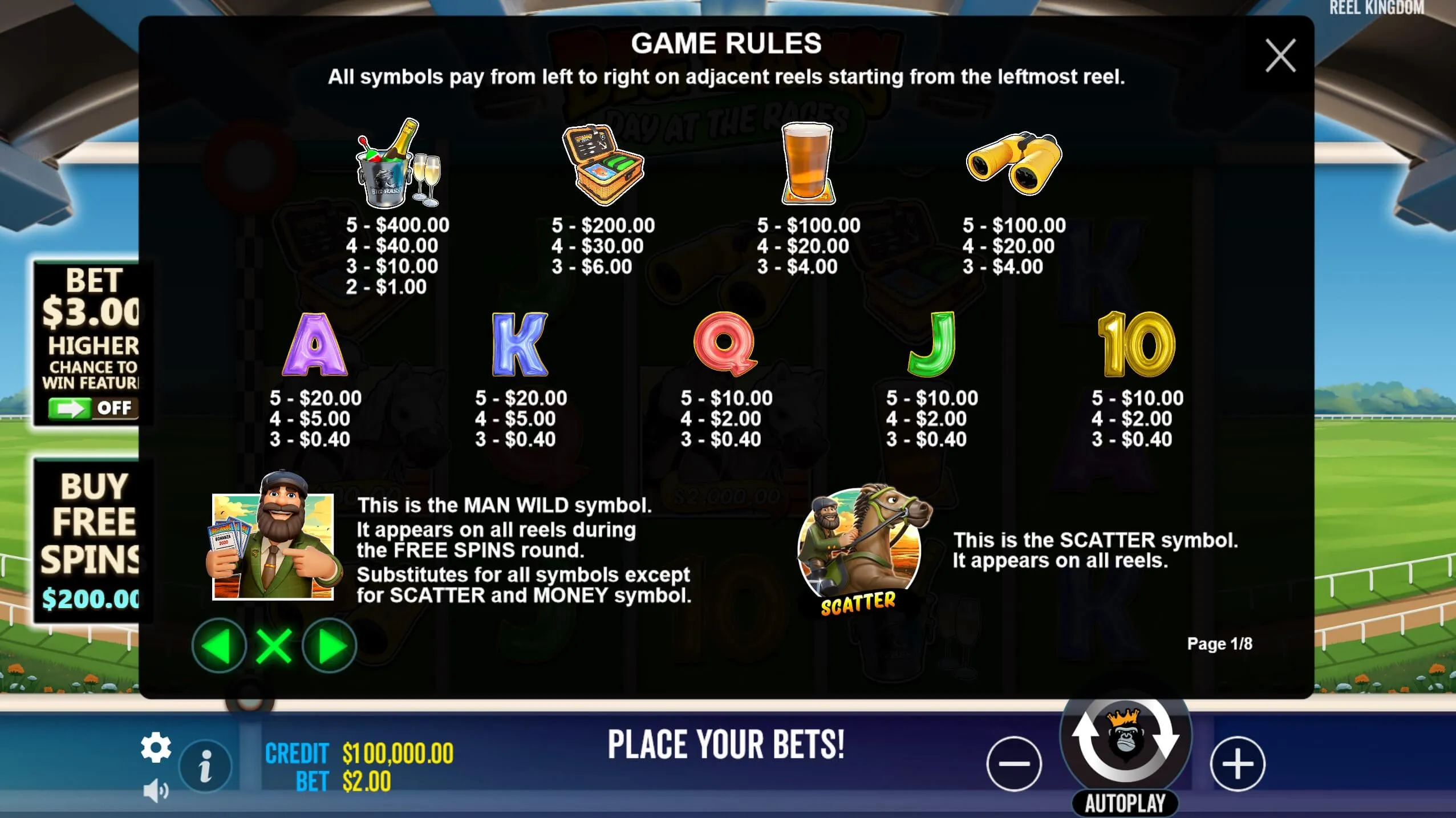 Big Bass Day at the Races